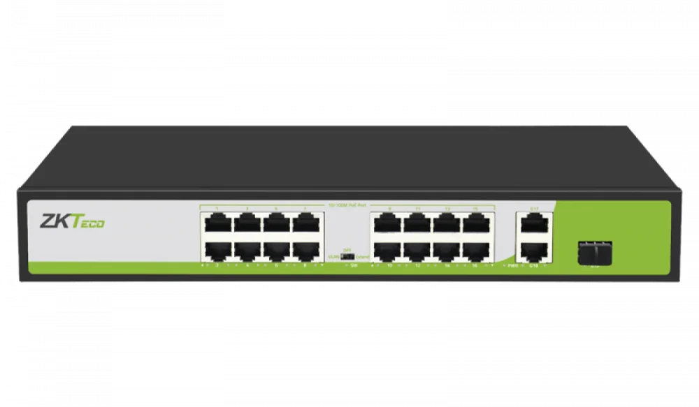 16 port PoE switch